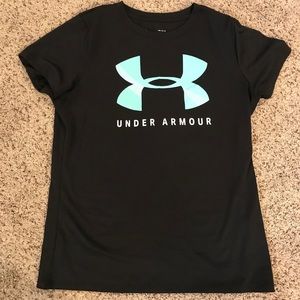 Women’s Under Armour Heat Gear T-shirt-LG